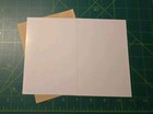 1x Skeleton Holiday Christmas Card   Envelope  guitar  4 x6 