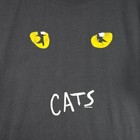 Cats The Musical Broadway T Shirt Size Large Black Eyes Graphic Short Sleeve