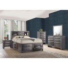 Picket House Madison 8-drawer Solid Wood Dresser And Mirror Set In Gray