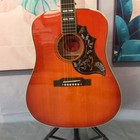 Custom Vintage Sunburst Solid Top Acoustic Guitar Rosewood Fingerboard With Eq