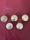 1935-1942 Met Life Metropolitan Life Insurance Company Lapel Pins 5pc Set 10k Gf