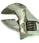 Vintage Blue-point By Snap On Tools 8  Adjustable Wrench Made In Usa Used
