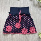 Anthropologie Lia Molly Girl s Meandering Mums Sweater Knit Floral Skirt Size 2t