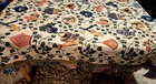 Tapestry Graphic Chair Throw 66x46in Gardening Primitive Garden Summer Fringe
