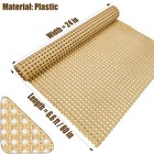 Plastic Rattan Webbing Roll  24 x6 6   Faux Cane Webbing For Diy Home