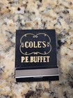 This Item Is A Vintage Matchbook Cover From Cole s P e  Buffet In Los Angeles 