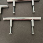 7 Polished Chrome Modern Cabinet Handles T Bar Pulls Kitchen Hardware 5 25  L