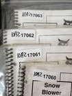 One  Bobcat Sb150 Snow Blower Skidsteer Attachment Operation  Maintenance Manual