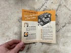 Original Vintage 1940s  Ford Battery Advertising Brochure  56