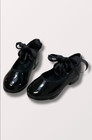 New Capezio Children s Shuffle Tap Shoes In Black Patent  356c 