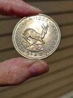 1953  South  Africa Silver 5 Shillings    Unc  Bu