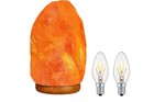 Himalayan Salt Lamp With Dimmer Cord And 2 Bulbs  Natural Crystal Rock Lamp F   