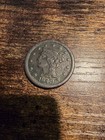 1845 Braided Hair Large Cent United States Copper Coin