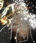 Ace Frehley Signed Photo 11x14    shock Me    Inscription Kiss Autograph Psa Coa Wow