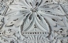 Set Of 10 Faux Tin Ceiling Tiles Td10 Old Black White Glue Up drop In  40 Sq ft 
