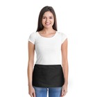 Waist Aprons Commercial Restaurant Home Bib Spun Poly Cotton Kitchen  3 Pocke   