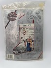 Vintage Angel Shepherd Nativity Cross Stitch Stocking Kit Candamar 1990