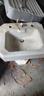 Vintage Cast Iron Pedestal Sink