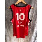 Nike Las Vegas Aces Kelsey Plum 10 Wnba Rebel Edition Jersey Red Womens Large