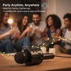 Wireless Bluetooth Karaoke Microphone Portable Handheld Speaker 3-in-1 Karaoke