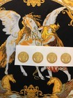 Gorgona Medusa Sticker Versac Logo Gift  Wrap Set Of 6 New Original