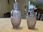 Small Vintage Purple Bottles Dug From A Old House Site