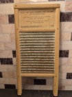 Vintage Dubl Handi Washboard Columbus Washboard Co Columbus Oh 18  X 8 1 2 