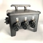400a 3 Phase Camlock Power Stations Distro Box With 50 Amp Outlets New