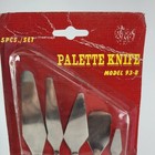 5-piece Stainless Steel Palette Knife Set - Artist Oil Painting Scraper Spatulas