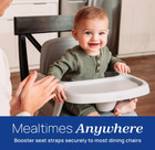 3-in1 Portable Booster Seat For Table  Feeding Seat And Toddler Chair For Babies