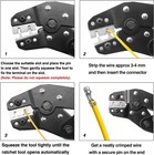  Dupont Crimping Tool Kit Ratcheting Wire Crimper With 2 54mm 600pcs Dupont 