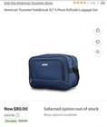 American Tourister 4 Piece Luggage Set 