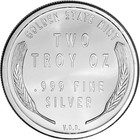 2 Oz Golden State Mint Silver Round Lincoln Cent Design  999 Fine