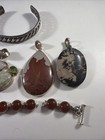 Silver Costume Jewelry Lot Mostly Marked 925 Does Not Test  