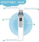 Electric Baby Nasal Aspirator - Baby Nose Sucker - 6 Levels - White   Green