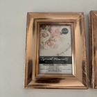 4 Pack  2 5x3 5 In  Copper Color Picture Frames Vertically Horizontal Rose Gold