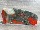 Cherry Orchard Swazi Bloodstone Volcano Jasper Agate 6 75 x3  Rough Slab