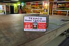 Texaco Handy Can Lubricant Dealer Porcelain Metal Sign Gas Oil Chevy Ford Texas