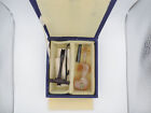 Miniature Chinese Jade-like Violin In Case     Hand-carved Stone     With Box