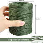 656 Feet Floral Bind Wire Rustic Vine Wrapping Wire  Paper Covered Waterproof Cr