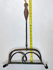 Antique 18th Century Forged Iron Swivel Fireplace Toaster Primitive