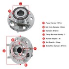 2pcs Front Wheel Bearing Hubs For Chevy Equinox Buick Regal Gmc Terrain 513288
