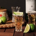 Tequila Glasses Heavy Base Shot Glass Cordial Glasses 2oz  set Of 4      Classic