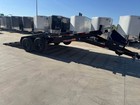 2025 H h Trailers 82x20 Open Car Hauler Power Tilt Equipment Trailer