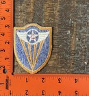 Vintage Us Army 4th Air Force Cut Edge Military Patch Aaf