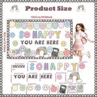 Smile Welcome Back Bulletin Board Decor  96 Count  For Classroom Wall