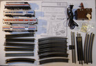 Ho Scale Passenger Train Set  W  Loco  3 Cars  Track  Power Pack  Vg