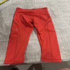 Lululemon Run Mod Moves Crop 17    Love Red   Mod Dot Printed Red Dark