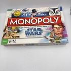 Star Wars The Clone Wars Monopoly Board Game 2008 Complete Parker Brothers