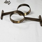 Pair Of Vintage Brass Carriage Lanterns Coach Lights Oil Lamps Wicks India